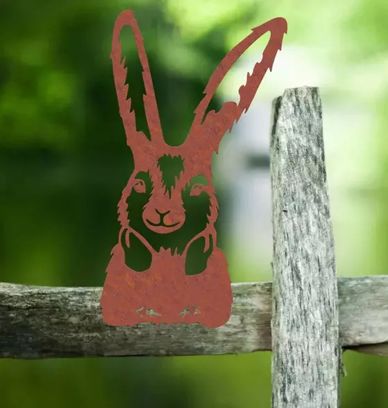 Animal silhouette bunny