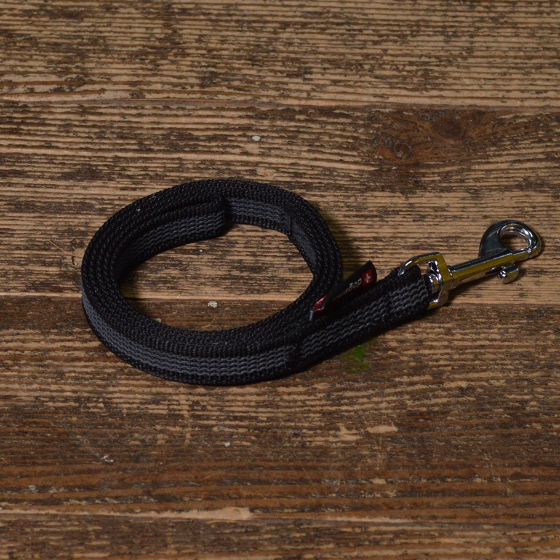 Rubberized leash with loop