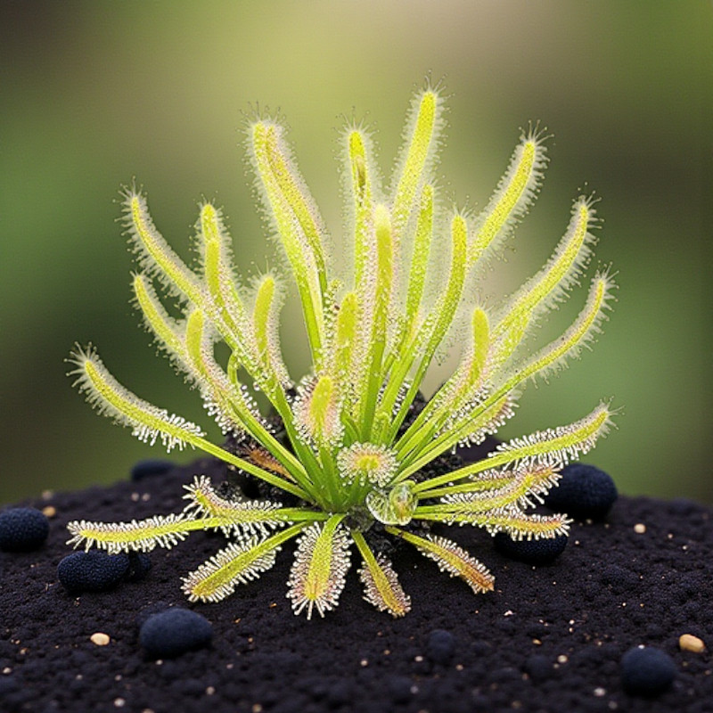Drosera capensis albino - fleischfressende Pflanze