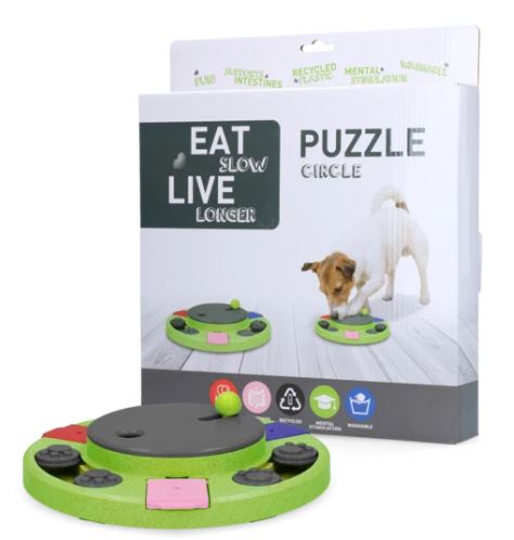 Eat Slow Live Longer Puzzle Cercle