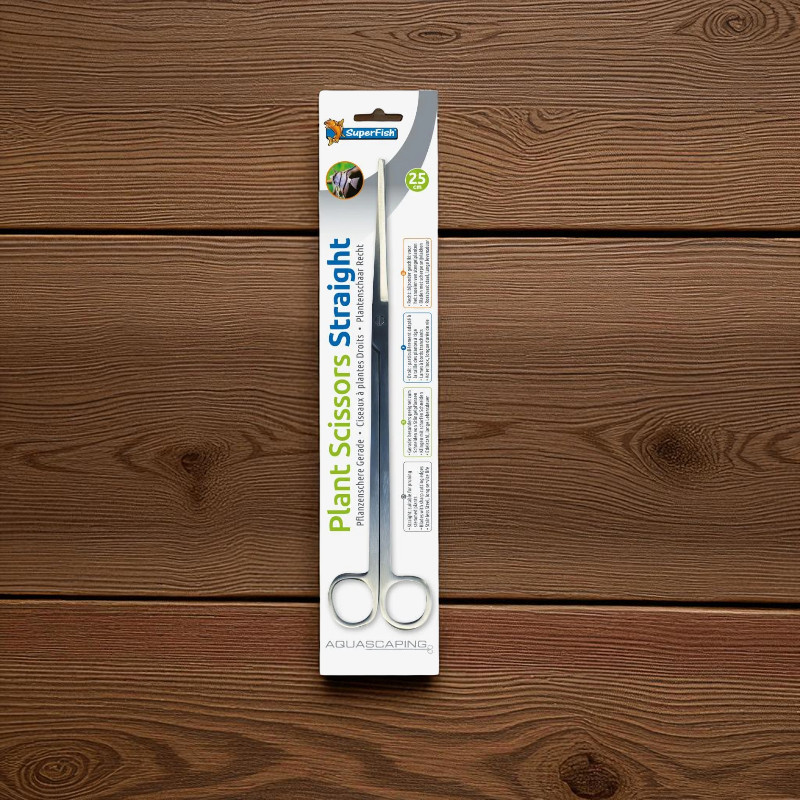 Superfish plant scissors straight 25cm
