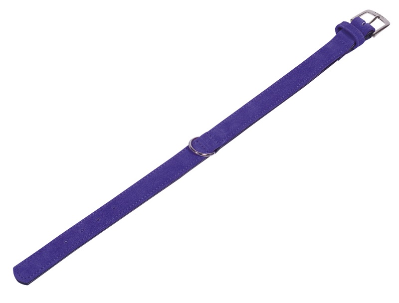 Velours Halsband lila