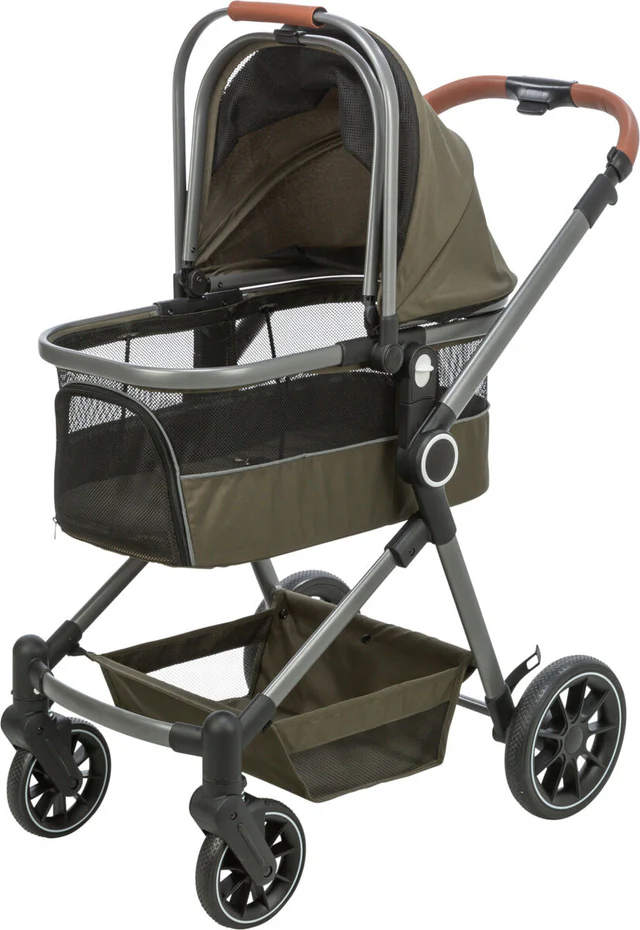 Buggy für Hunde - olivgrün - bis 22kg