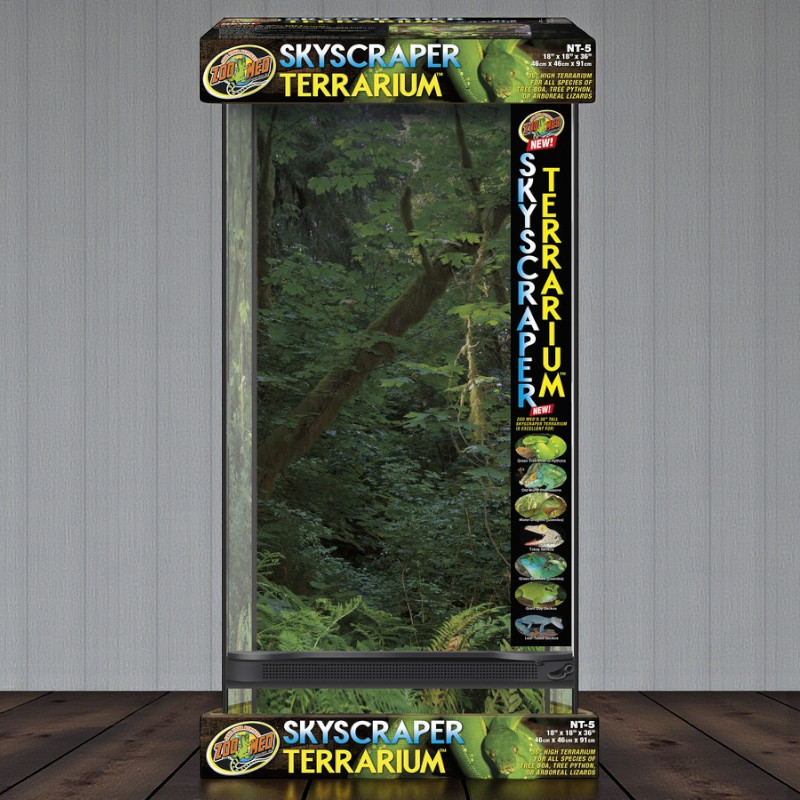 Skyscraper terrarium