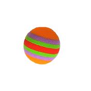 Katzenspielball Rainbow Foam