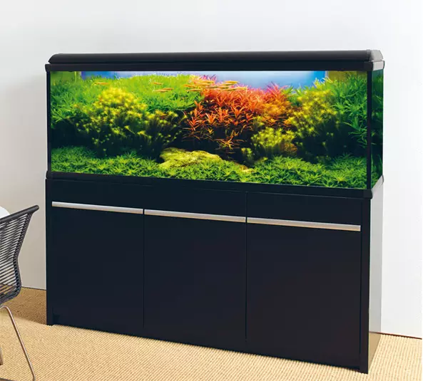 aquarium-beispiel Kombination Akva Stabil MARK II schwarz