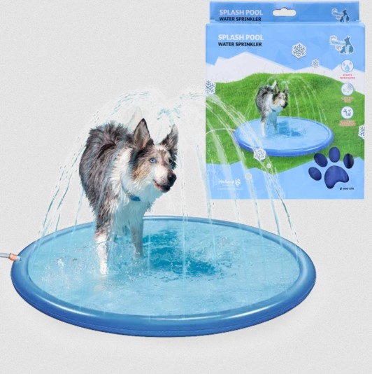 CoolPets Hundepool mit Springbrunnen