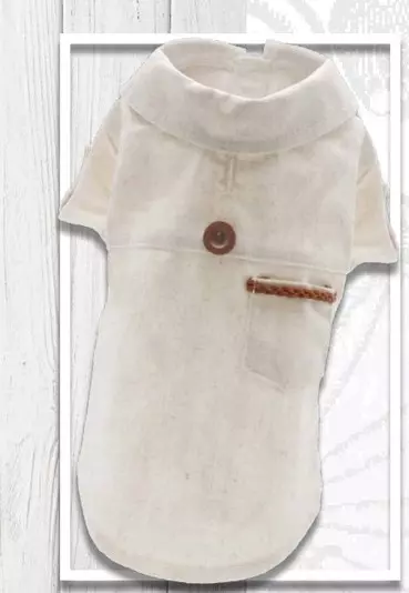 T-shirt en laisse pour chiens