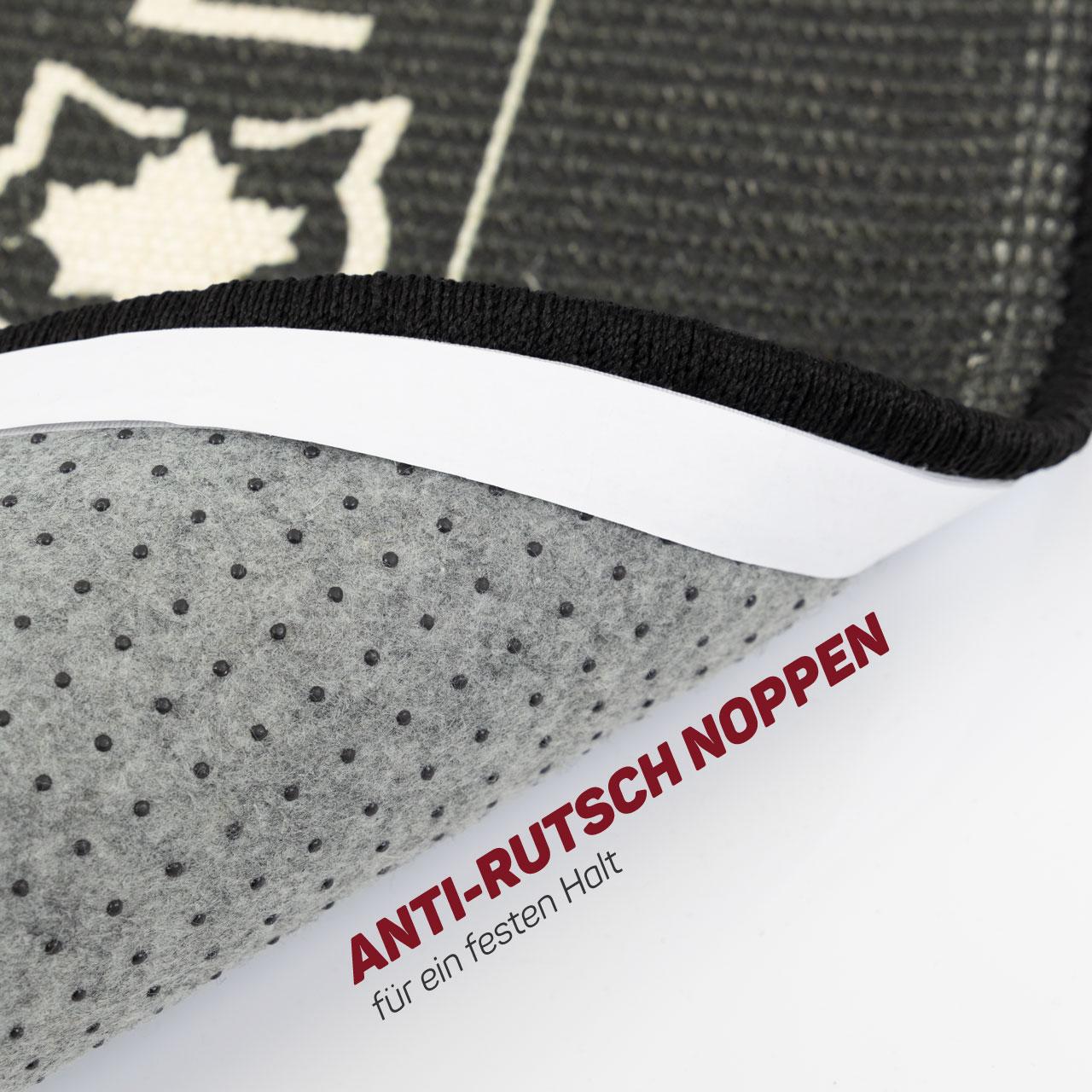 Scratching rug for the wall - anthracite