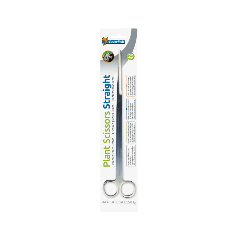Superfish plant scissors straight 25cm