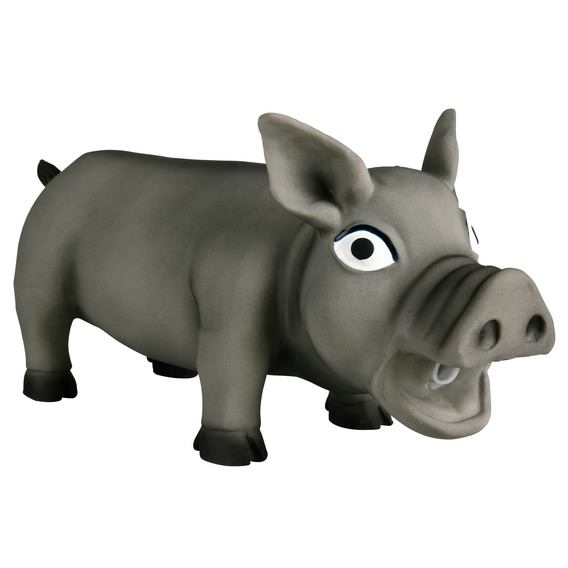 Schwein mit Original-Tierstimme, Latex