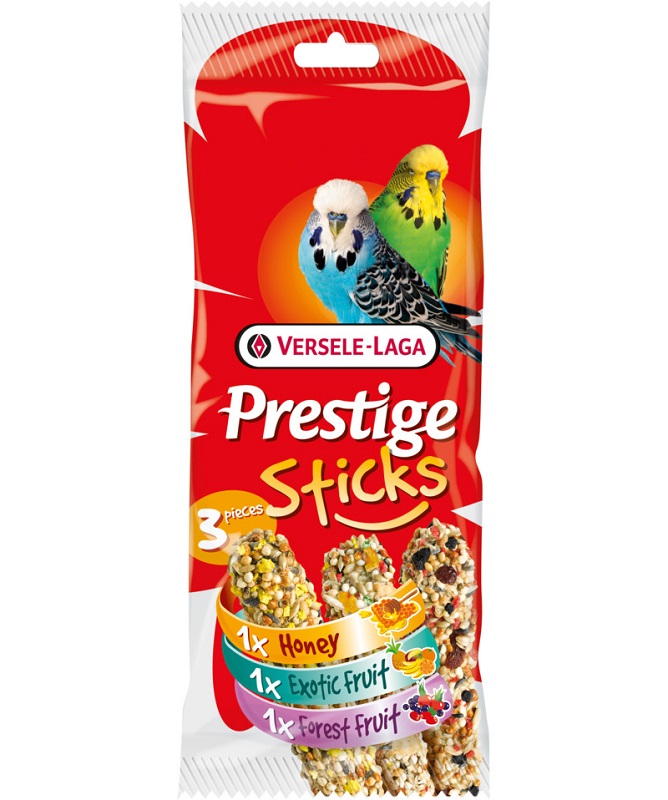 Prestige Bâtonnets Set de 3 pour perruches