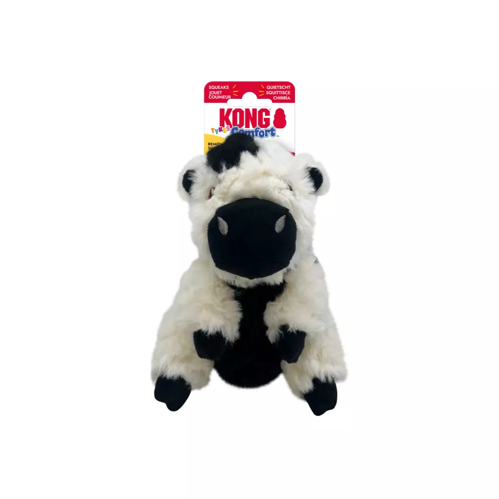 Comfort cow dog toy