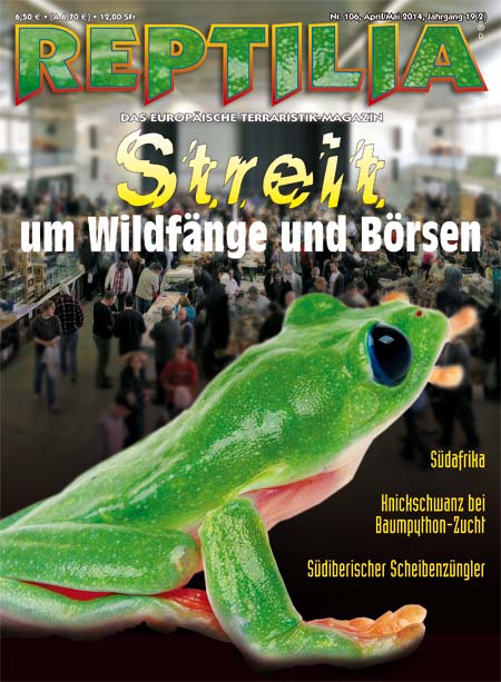 Reptilia 106 - Streit um Wildfänge und Börsen