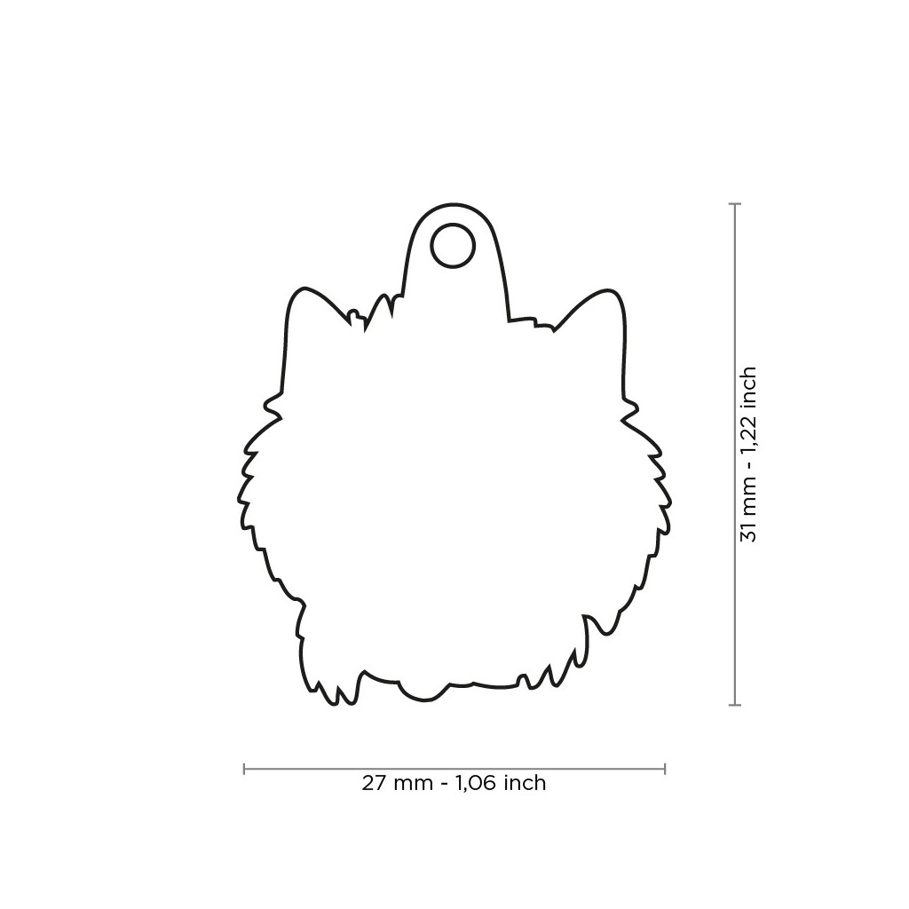MyFamily address tag West Highland White Terrier