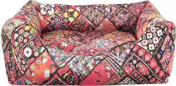 Patchwork Hundebett