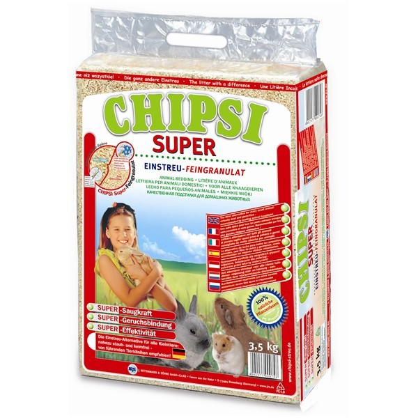 Litière de petits animaux Chipsi SUPER 3.5kg