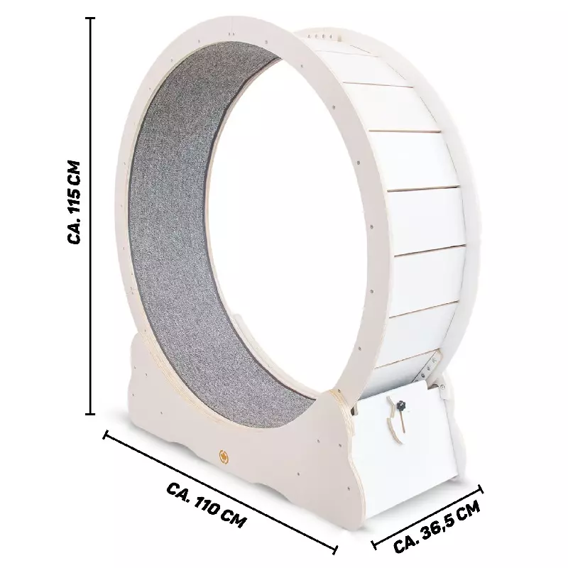 Roue d'exercice pour chats - kit L - Ø 1m Roue d'exercice pour chats - kit L - Ø 1m