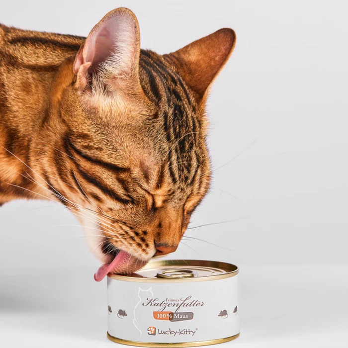 Lucky-Kitty - Katzenfutter - Maus