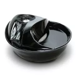 Rain Drop Trinkbrunnen schwarz 1,8 Liter
