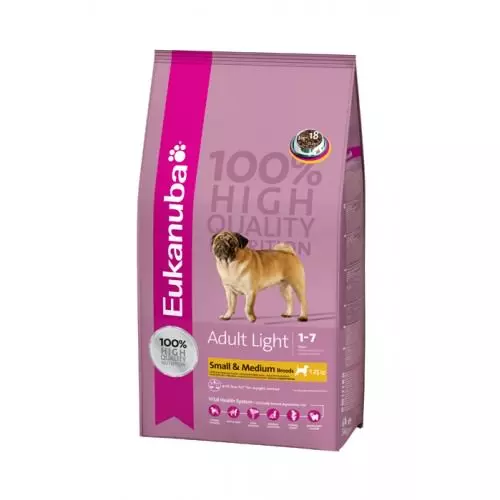 Eukanuba Adult Light kleine & mittelgrosse Rassen