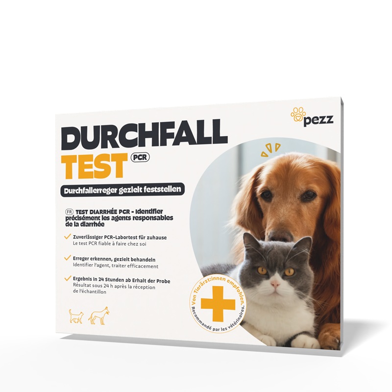 Durchfalltest für Hunde und Katzen