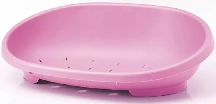 Plastikkorb rosa