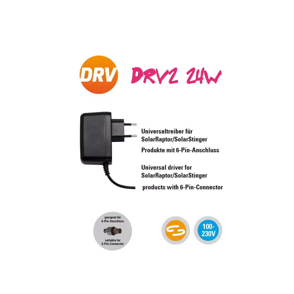 DRV Netzteil zum HeatStrip II DRV Netzteil zum HeatStrip II