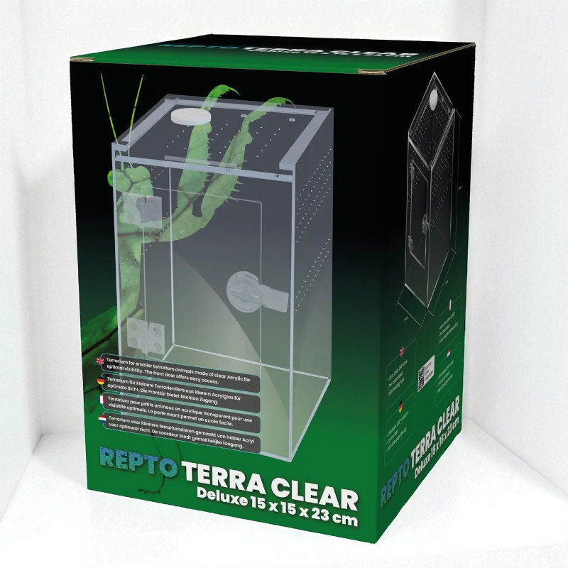 REPTO Terra Clear deluxe 15x15x23cm