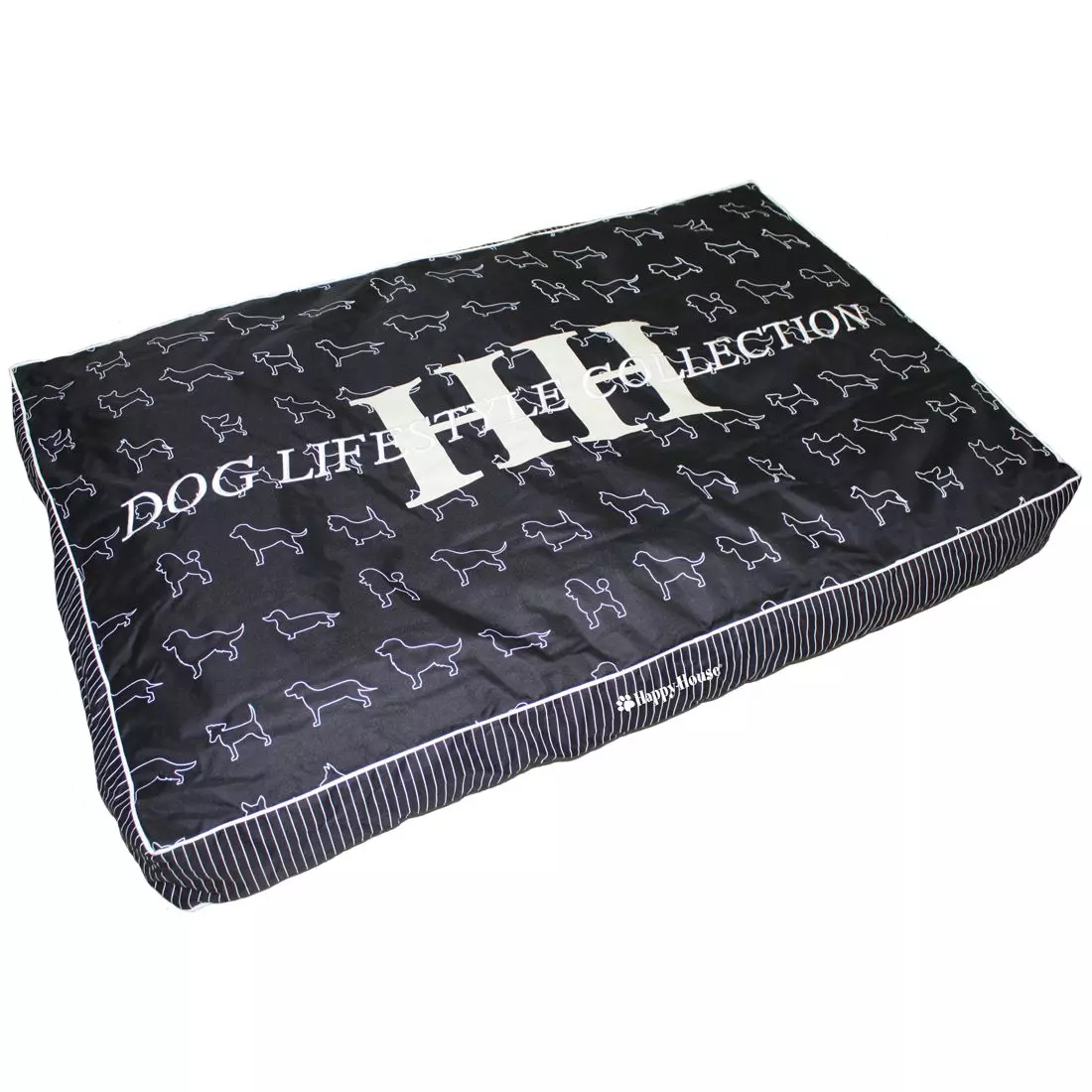 Pillow with print black 