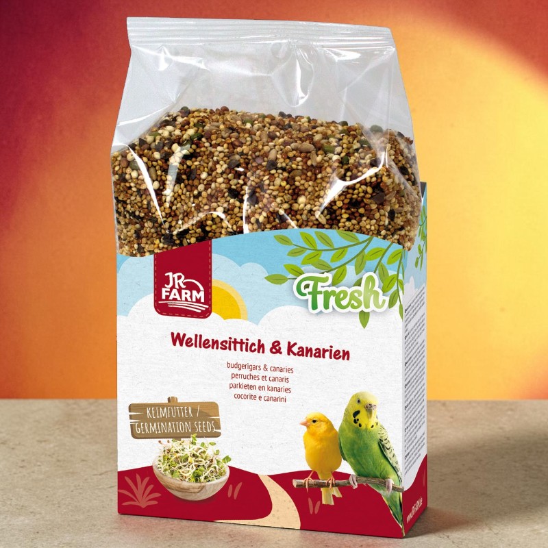 Mangime germogliato per pappagallini e canarini 1kg