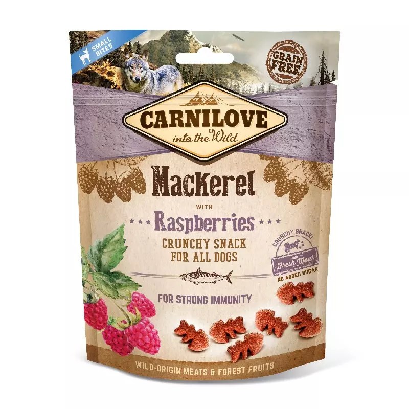 Carnilove Snack mit Makrele und Himbere