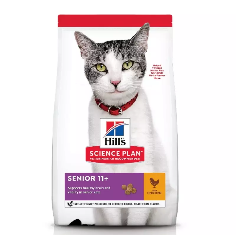 Hills Science Plan Feline Senior 11+ Huhn