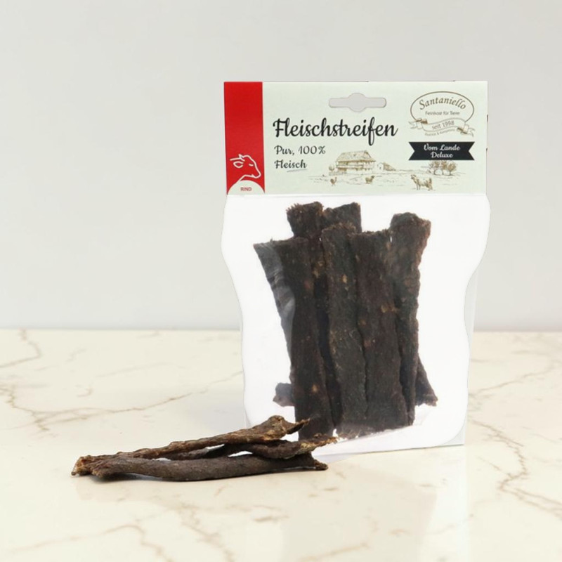 Pur-Fleischstreifen Rind