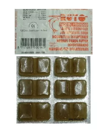 Ruto Niedere Tiere-Futter Blister 100g