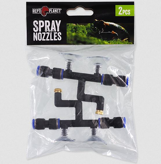 2 spray nozzles