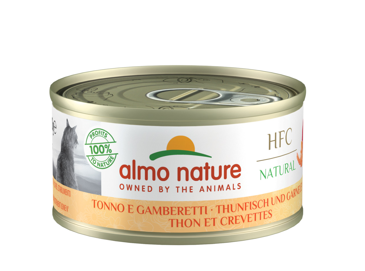 Almo Nature Cat tuna and shrimp