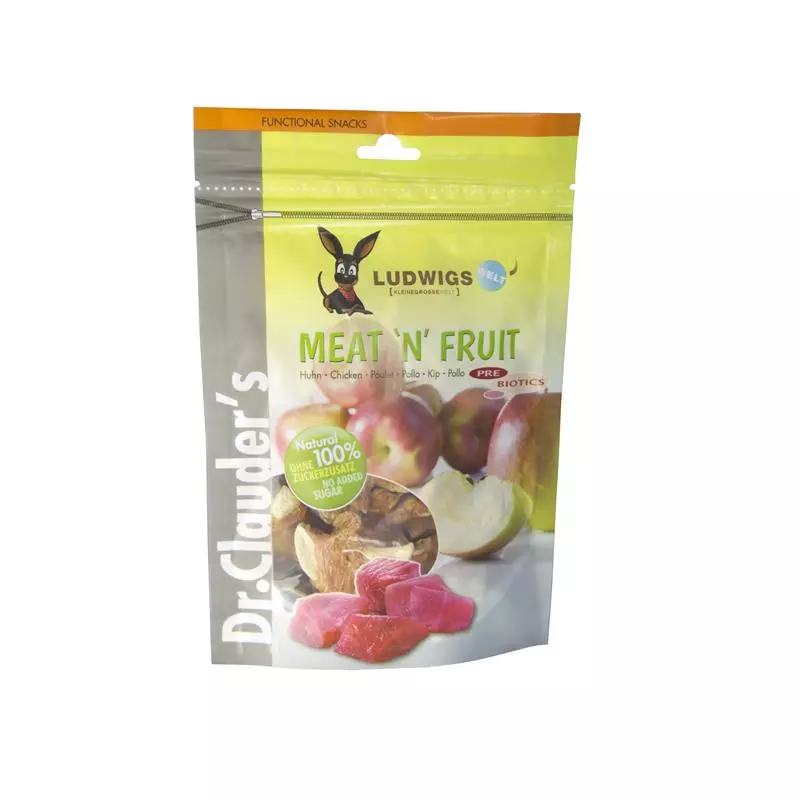 Dr. Clauders Meat 'N' Fruit Snack - Apfel & Hühnchen