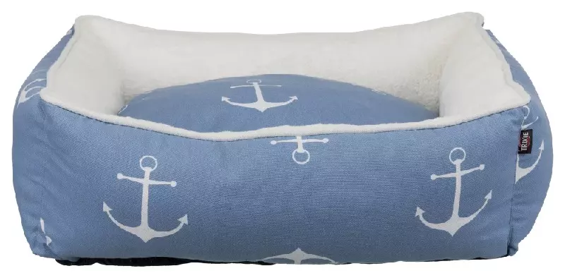 Lettino per cani con motivo di ancora