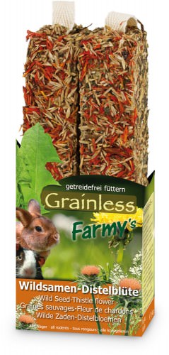 JR Grainless Farmy's Wildsamen-Distelblüte