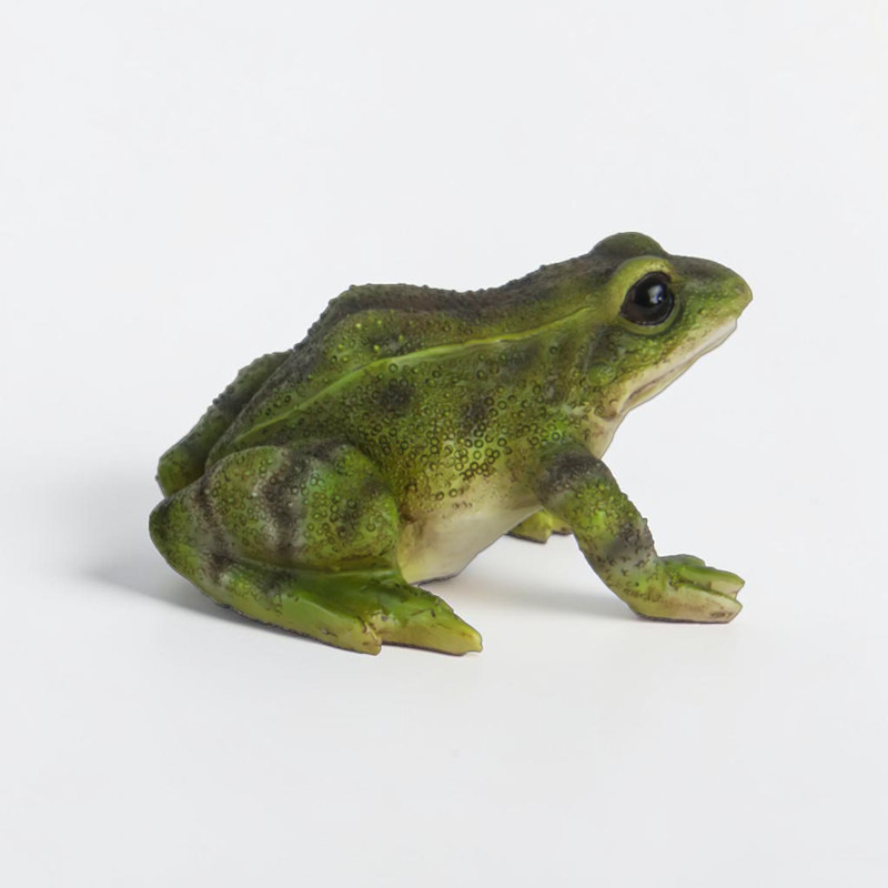 Assorted decorative frogs (green / brown)