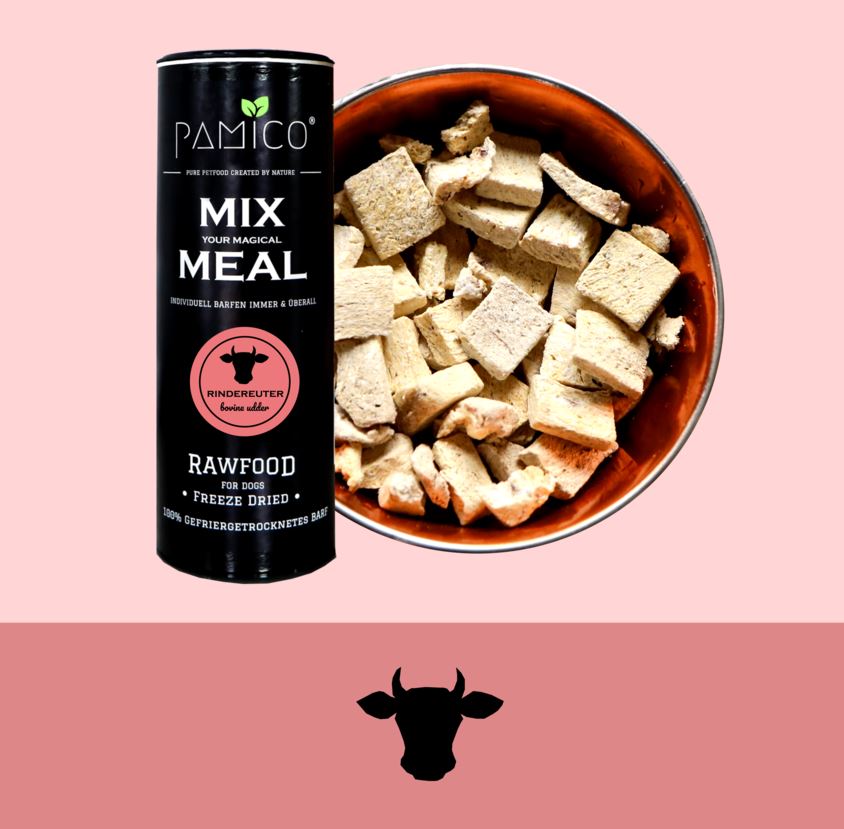 MIX MEAL dry barf - beef udder