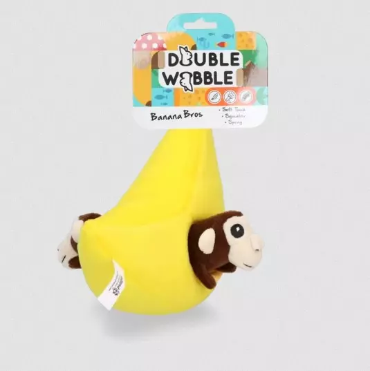 Double Wobble singe banane