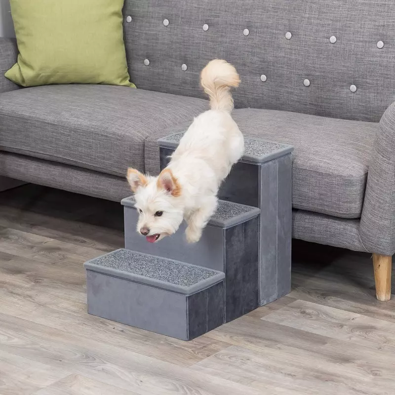 Hundetreppe mit Stauraum