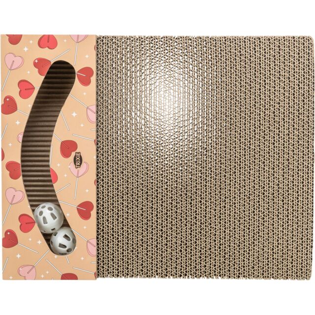 Kratzkarton eckig Valentinstag