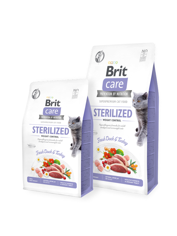 Brit Care - Sterilized - Ente & Truthahn