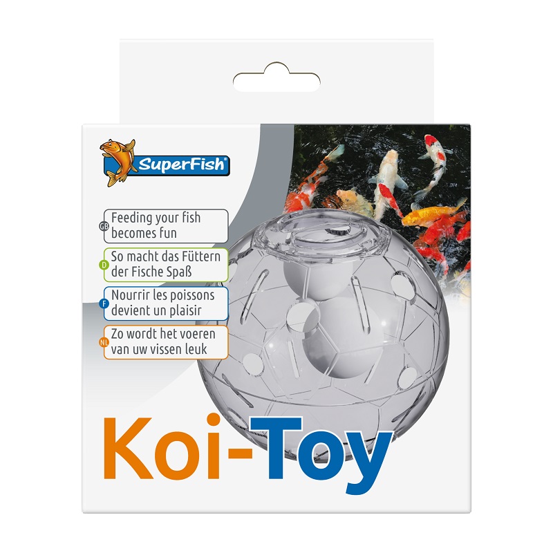 Koi Toy Balle de nourriture pour poissons de bassin