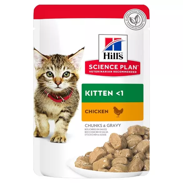 Hills Nassfutter für Kitten Huhn 