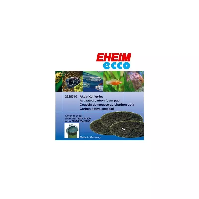 EHEIM Aktivkohlevlies, ecco pro