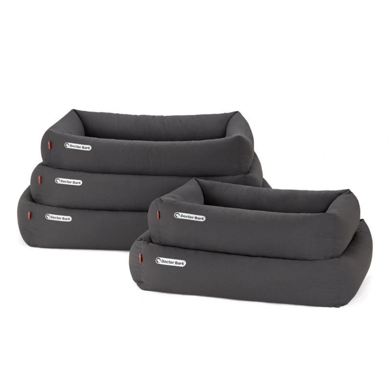 Doctor Bark - Orthopädisches Hundebett - grau